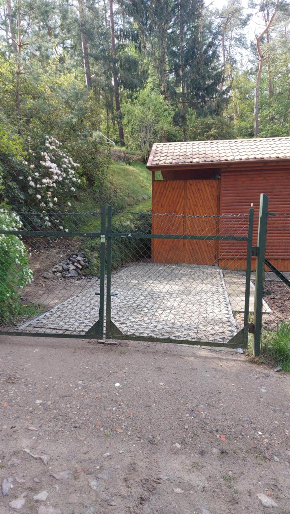 Ferienhaus In Geesthacht-Tesperhude Direkt Am Waldrand Exterior foto